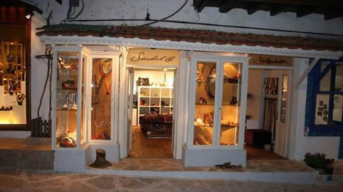 Sandal@ Hediyelik Eşya Kaş