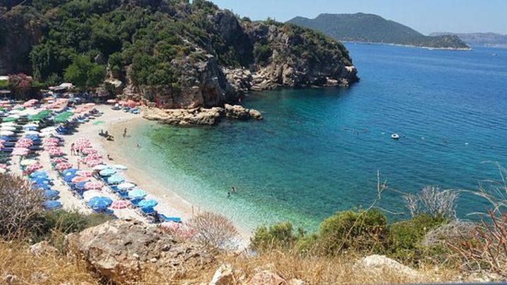 Büyük Çakıl Plajı Kaş